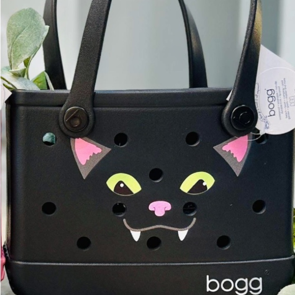 Black Cat Bitty  Bogg  Bag